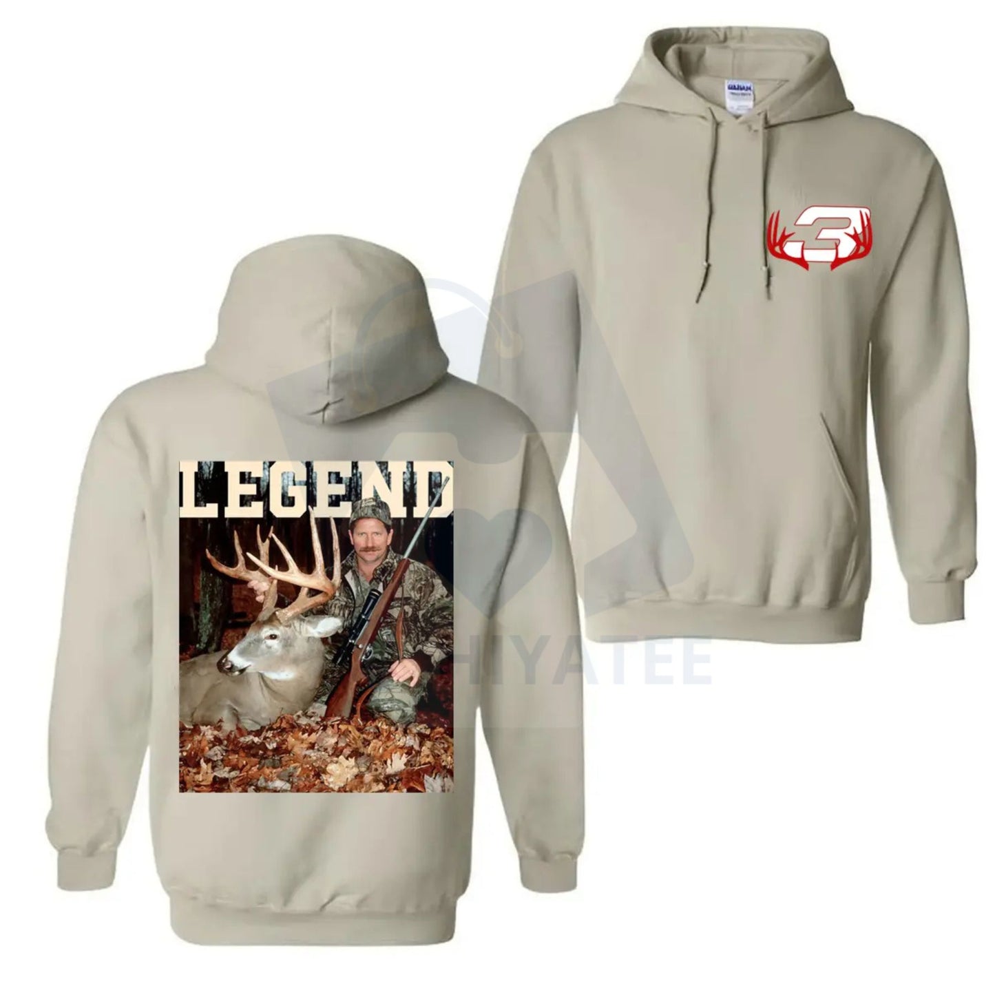 Dale Earnhardt With Deer Hoodie – Vintage Hunting Season Shirt, Unisex Graphic Pullover, NASCAR Racing & Hunting Fan Gift