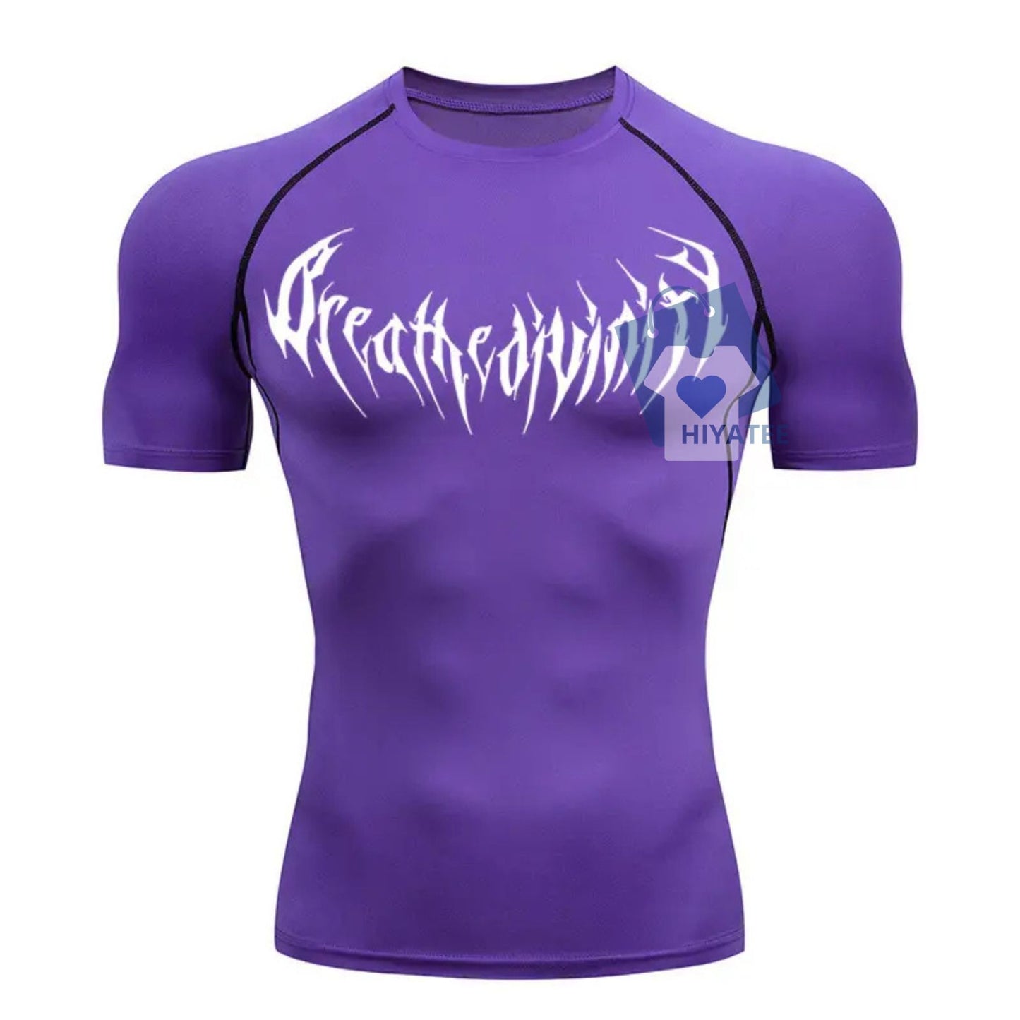 Men’s Compression Running Shirt – Short Sleeve, Quick-Dry, High-Elastic Fitness Base Layer Top