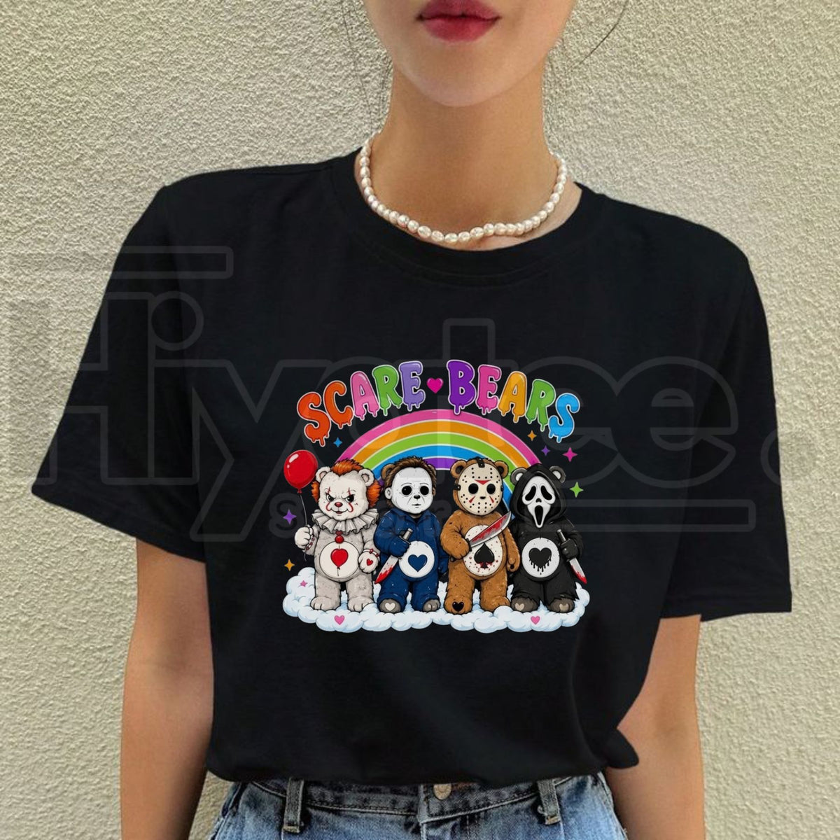 Scare Bears Halloween T-Shirt – Cute Fall Graphic Tee