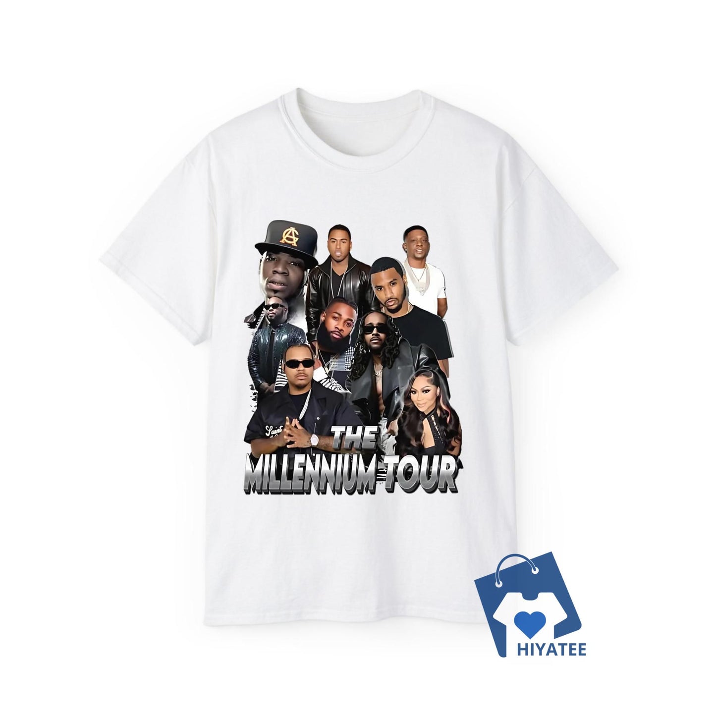 Millennium Tour 2025 T-Shirt – Hip-Hop & R&B Legends Concert Merch