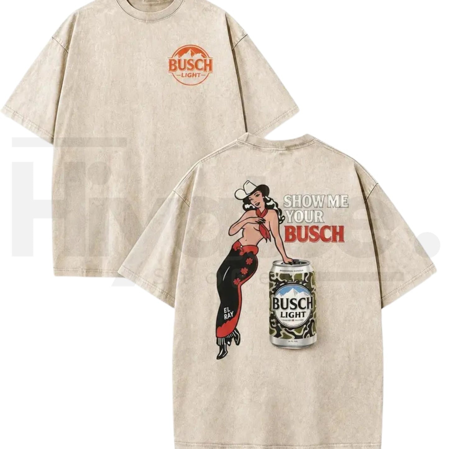 Y2K Pin Up Cowgirl Washed Black Graphic Tee