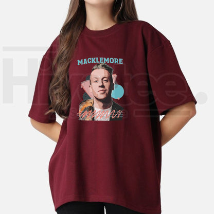 Retro Macklemore Fan Art T-Shirt – Vintage Hip Hop Graphic Tee