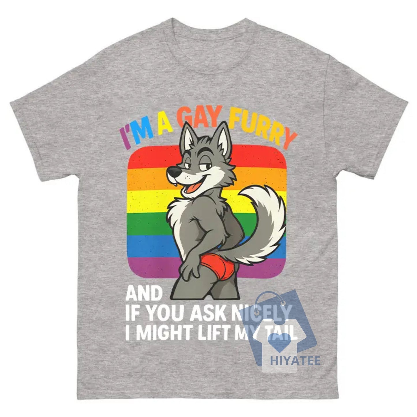 I’m a Gay Furry T-Shirt – Funny LGBTQ Pride Tee, Furry Community Shirt