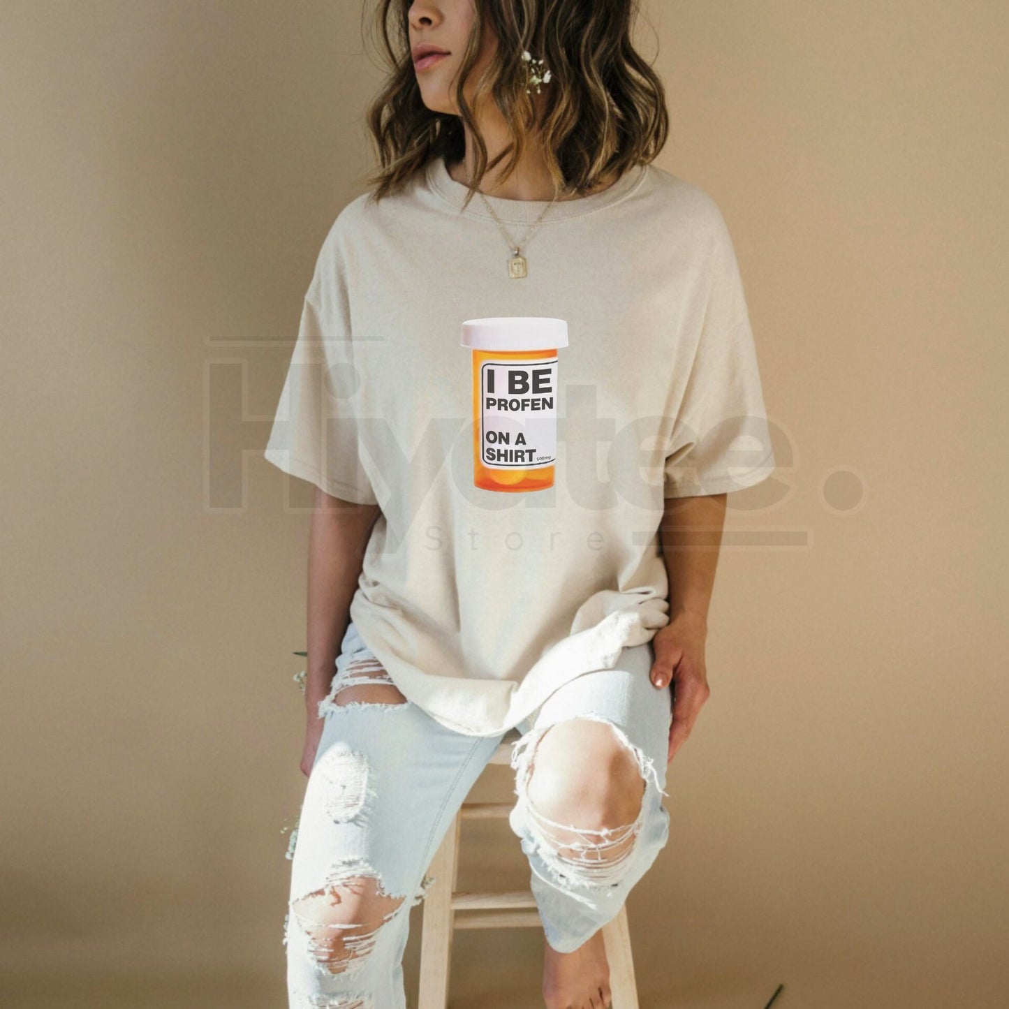 "I Be Profen" Funny Sarcastic T-Shirt – Ironic Medical Pun Graphic Tee