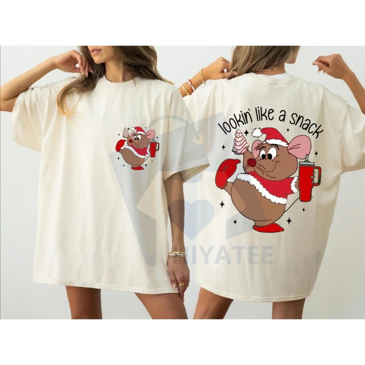 "Looking Like A Snack" Christmas Shirt – Funny Family Holiday Basic Tee