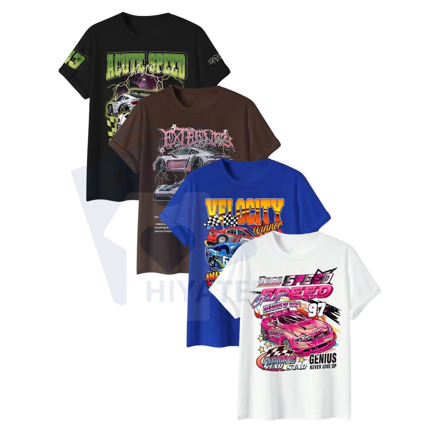 Round Neck Short Sleeve T-Shirt – Loose-Fitting Knit Casual Summer Graphic Tee