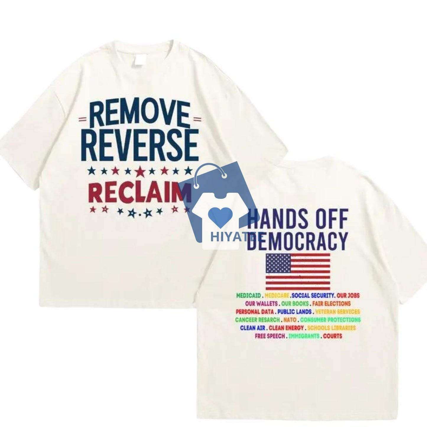Hands Off Protest Shirt – Political Activism Tee for Environmental Rights & Public Lands
