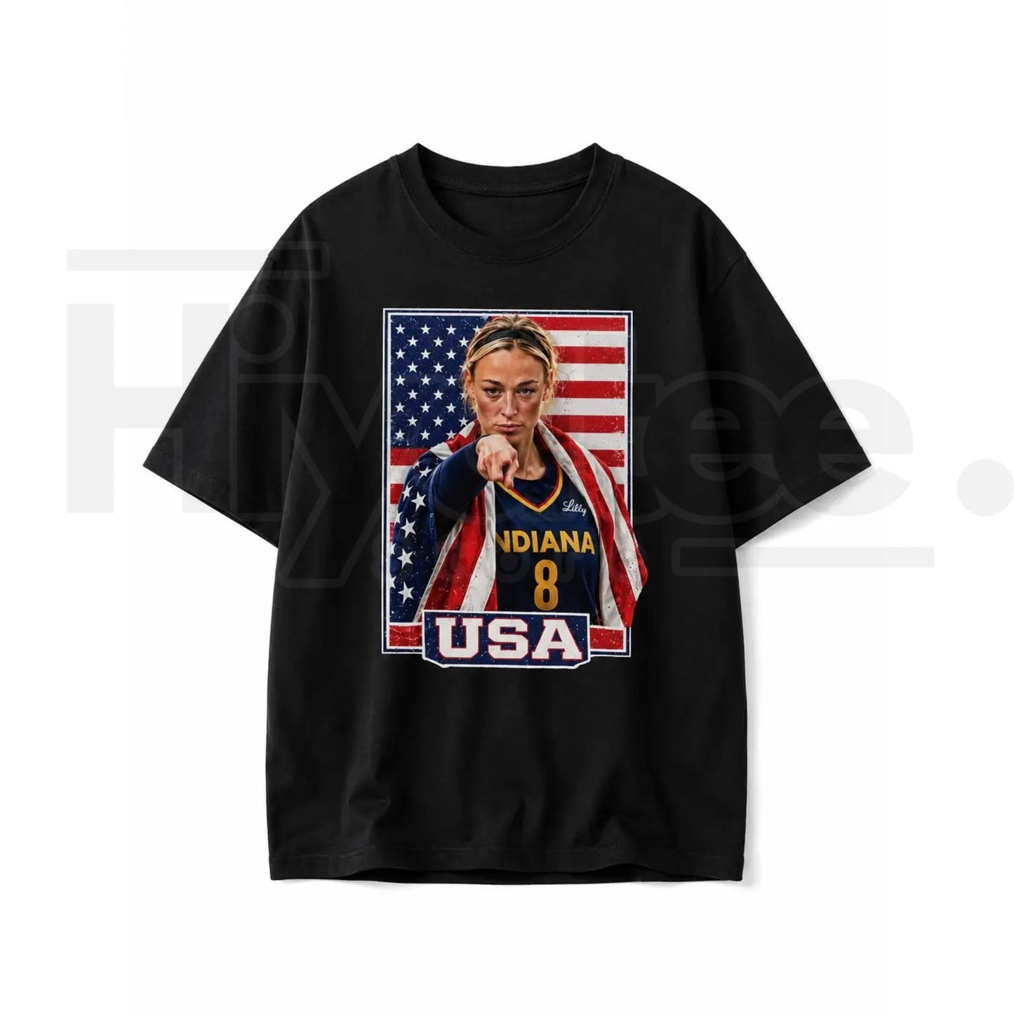 Sophie Cunningham USA Pride Graphic Tee – Patriotic Basketball Fan Shirt
