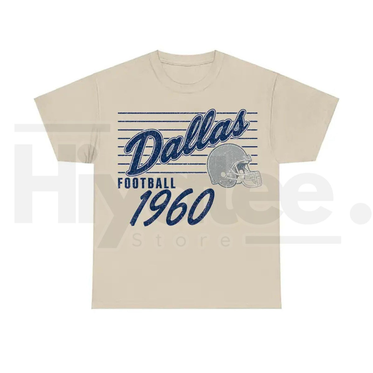 Vintage 90s All Teams Football Sand T-Shirt – Retro Game Day Graphic Tee