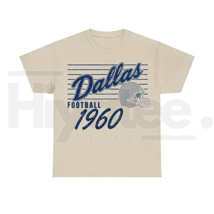 Vintage 90s All Teams Football Sand T-Shirt – Retro Game Day Graphic Tee