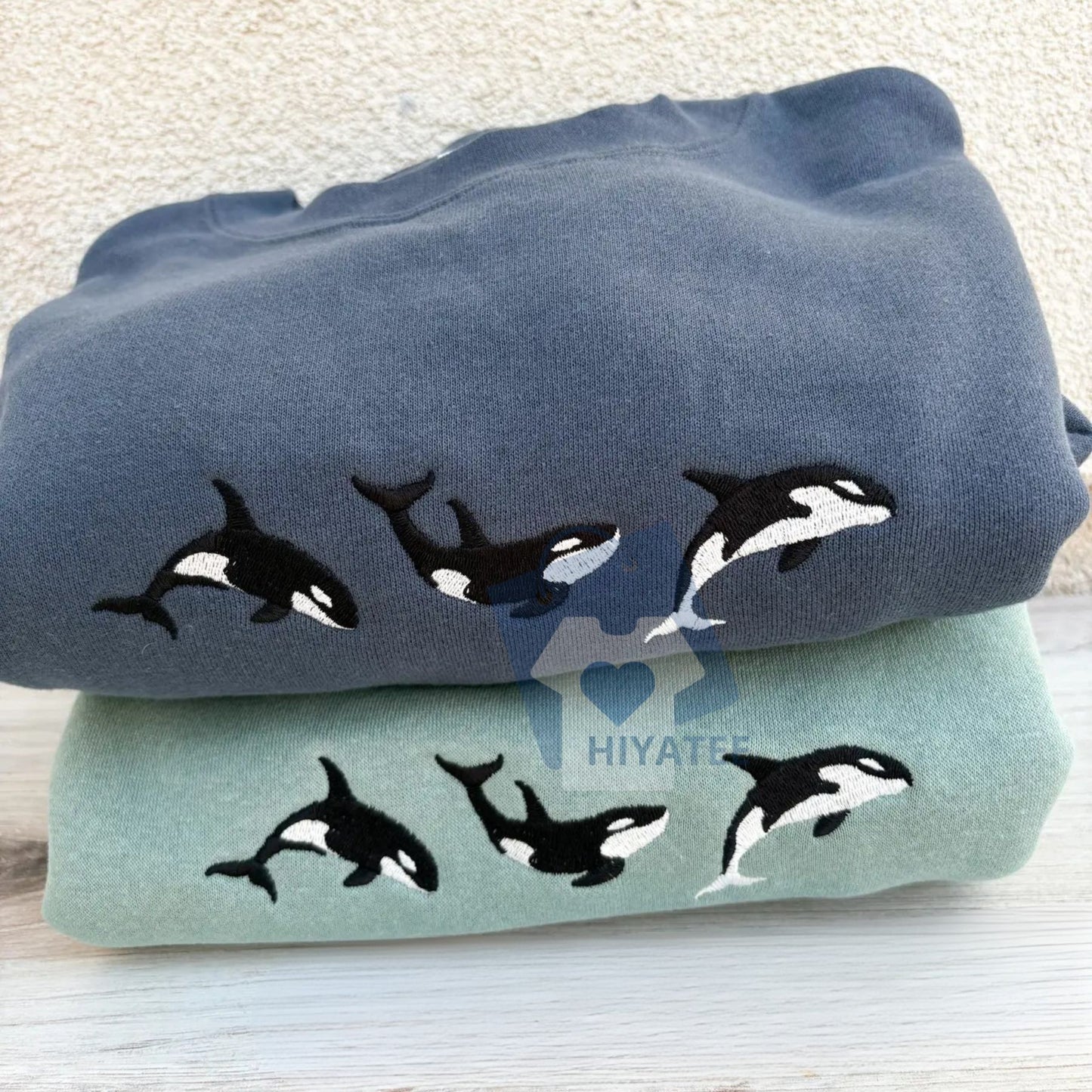 Orca Sweatshirt – Premium Garment-Dyed Heavyweight Pullover, Ultra-Soft & Made in USA