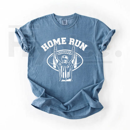 Funny Football Print Sports T-Shirt Heavy Cotton Unisex Graphic Tee