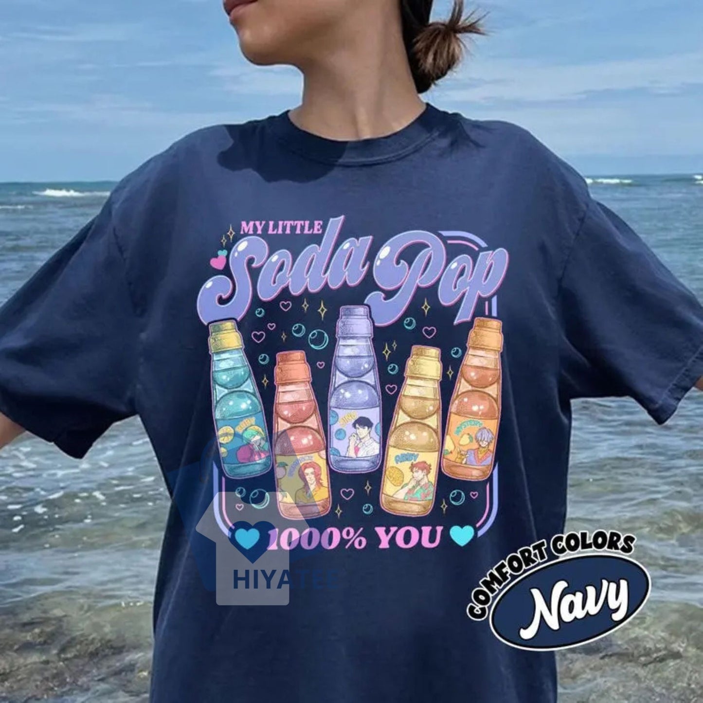 Saja Boys Soda Pop KPDH Shirt – Comfort Colors Kpop-Inspired Tee, Huntrix PIN & Jinu Movie Style Boy Band Merch