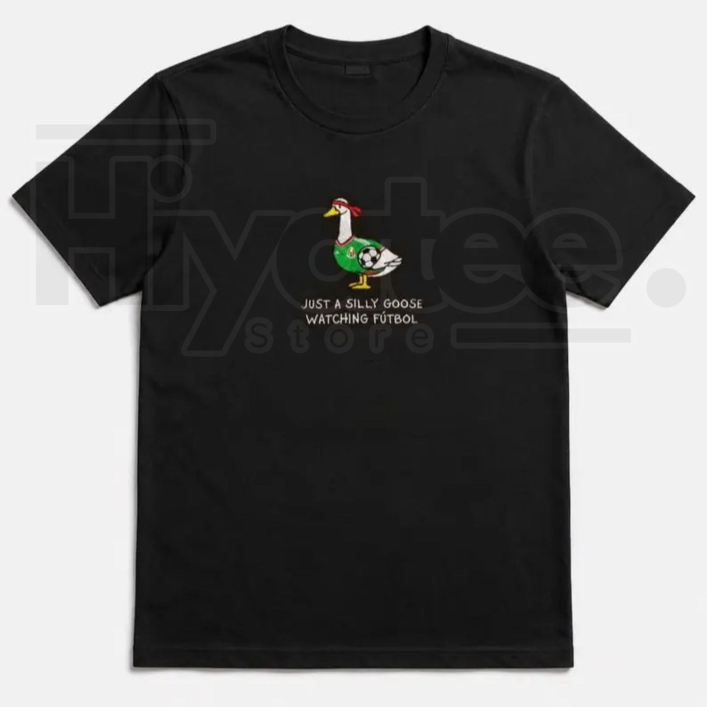 Unisex Mexico Goose Embroidered Comfort Colors® T-Shirt – Mexico Futbol Silly Goose Tee