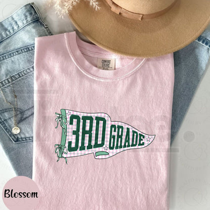 Custom Teacher Team Shirts Comfort Colors – Back to School Grade Level Tees, Personalized First Second Third Fourth Fifth Grade Teacher Gift