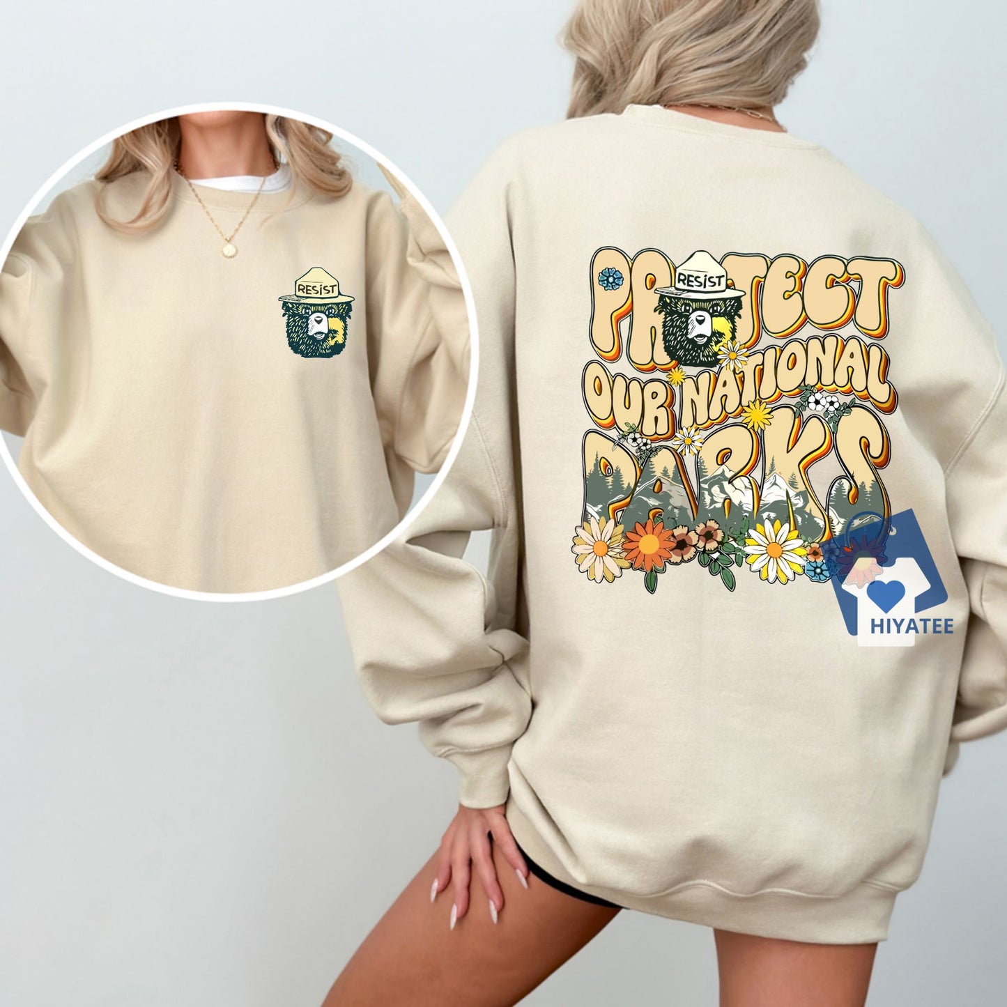 Protect Our National Parks Sweatshirt – Support Conservation in Style