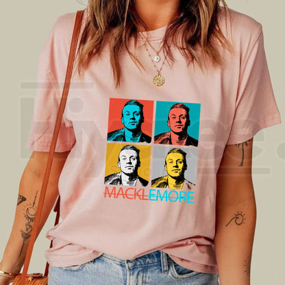 Retro Pop Art Macklemore Bold Moves T-Shirt – Graphic Tee
