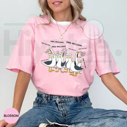 Comfort Colors® Custom Seagull Teacher Shirt – Funny Personalized Appreciation Tee