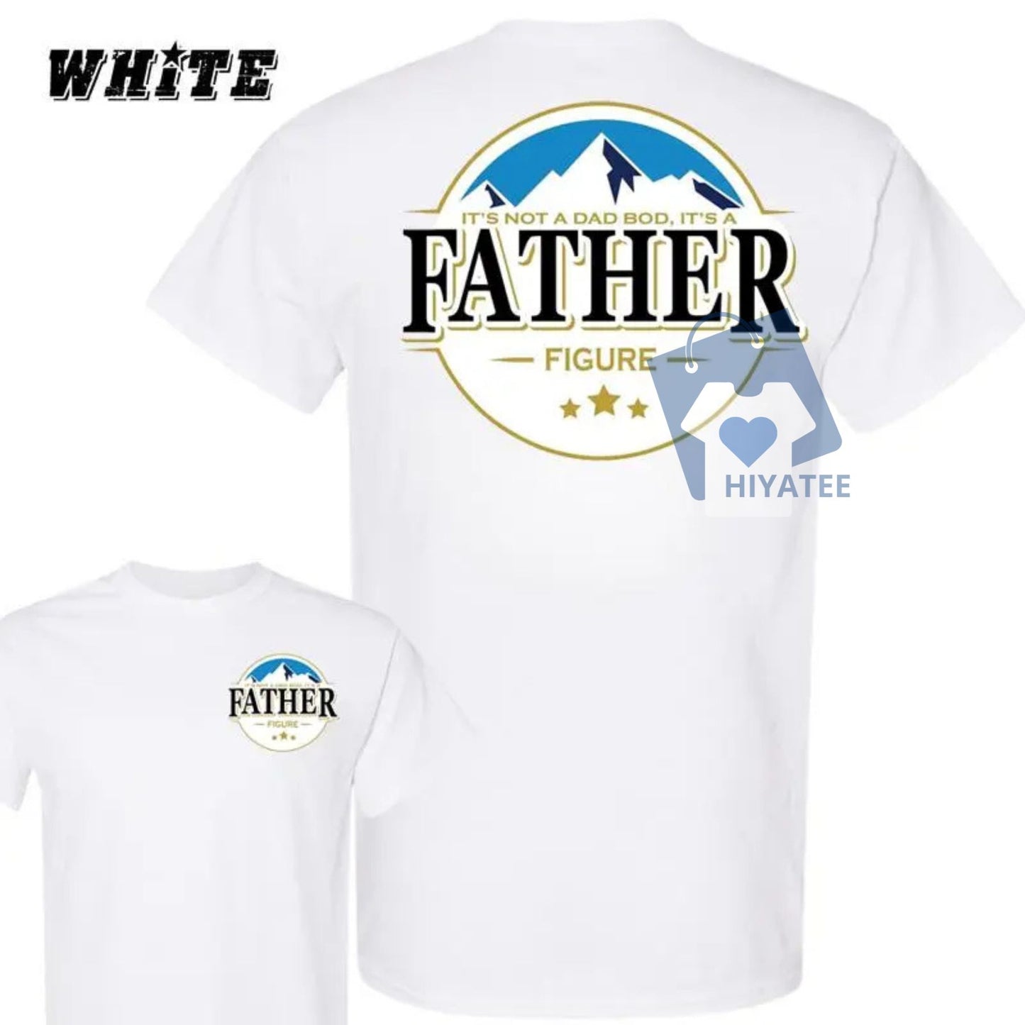 Busch Light Father Figure T-Shirt – Funny Father’s Day Graphic Tee for Dad