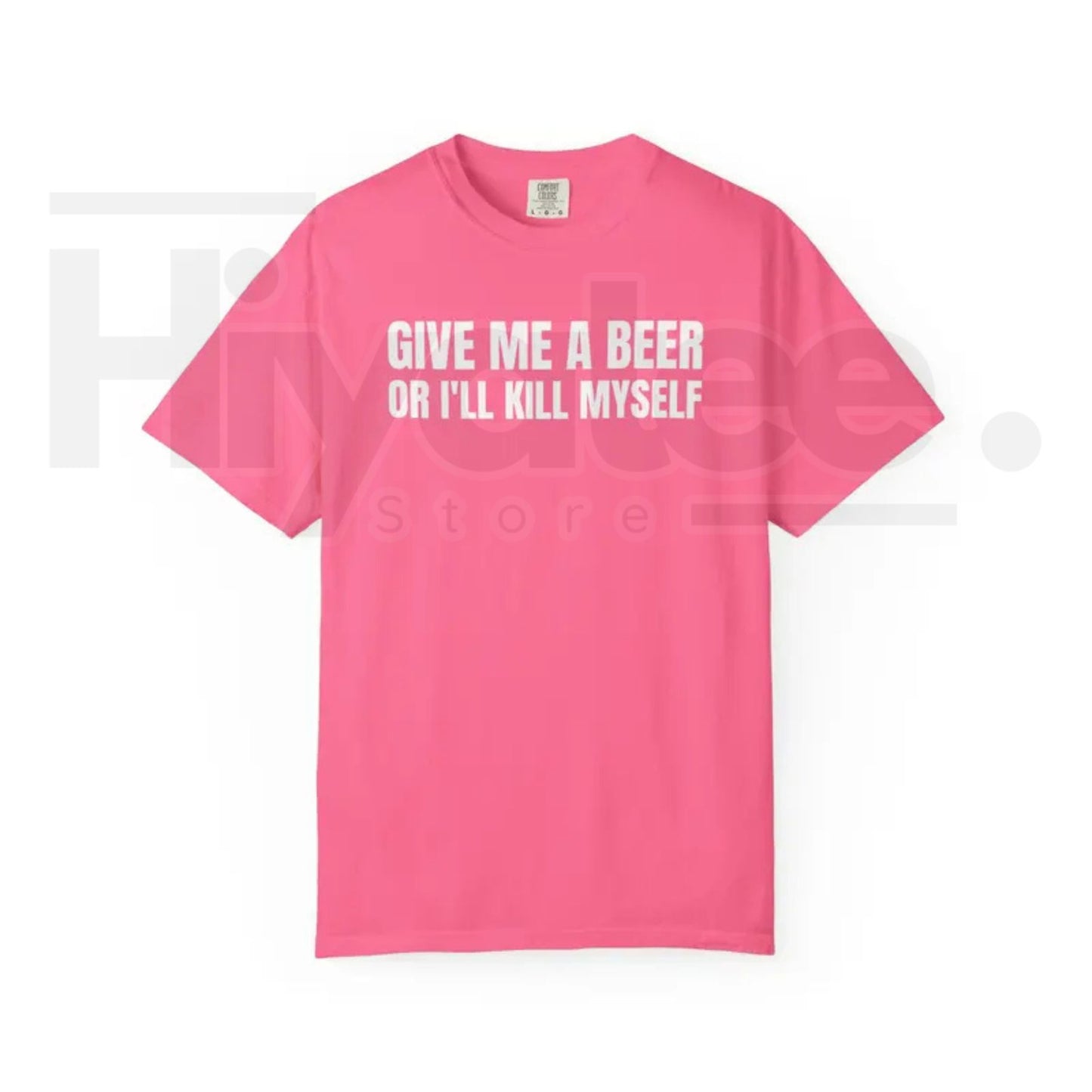 Comfort Colors® Give Me A Beer Shirt – Funny Joke Party Tee for Men & Women