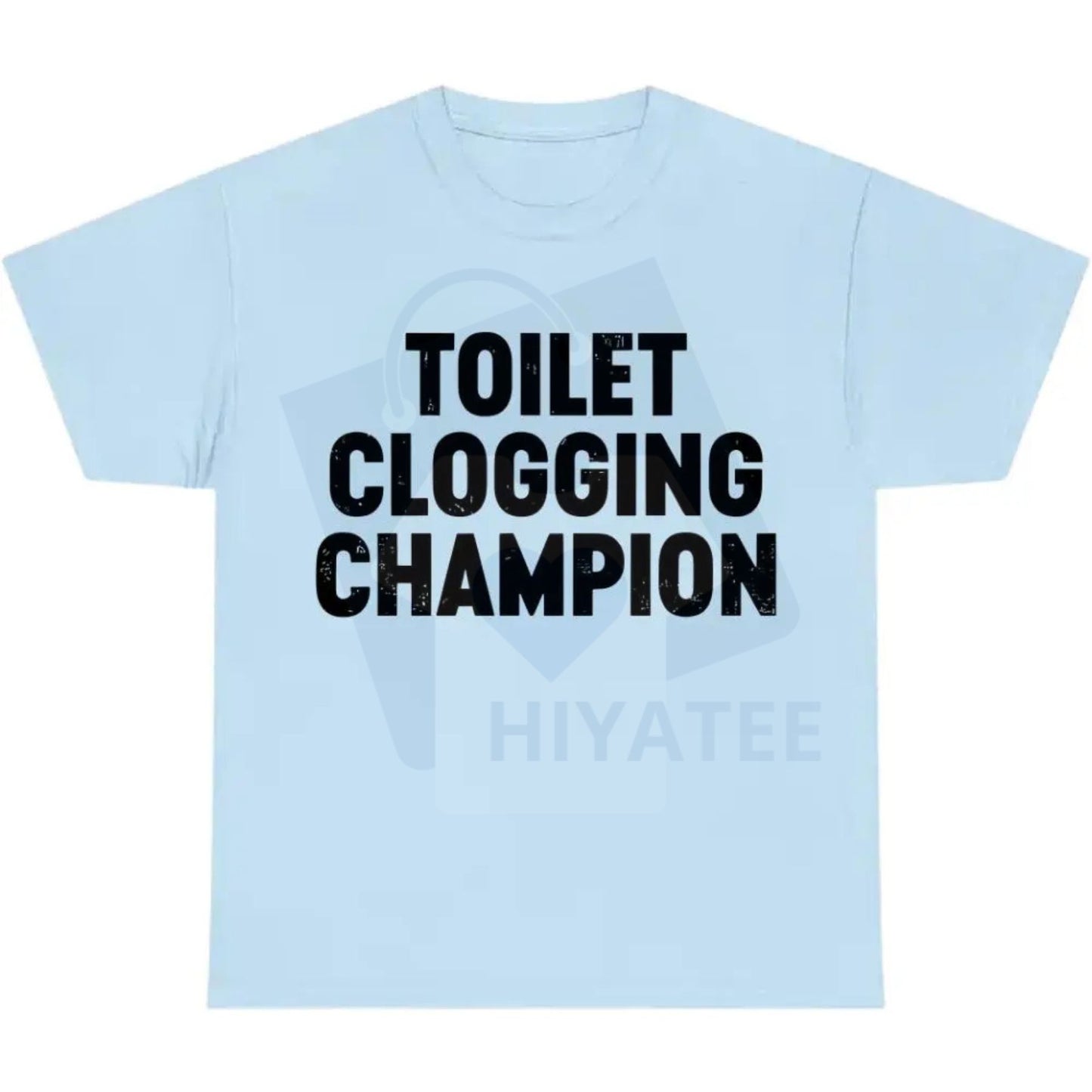 Funny Gag Gift Shirt – Toilet Champion Tee – Humor Graphic T-Shirt