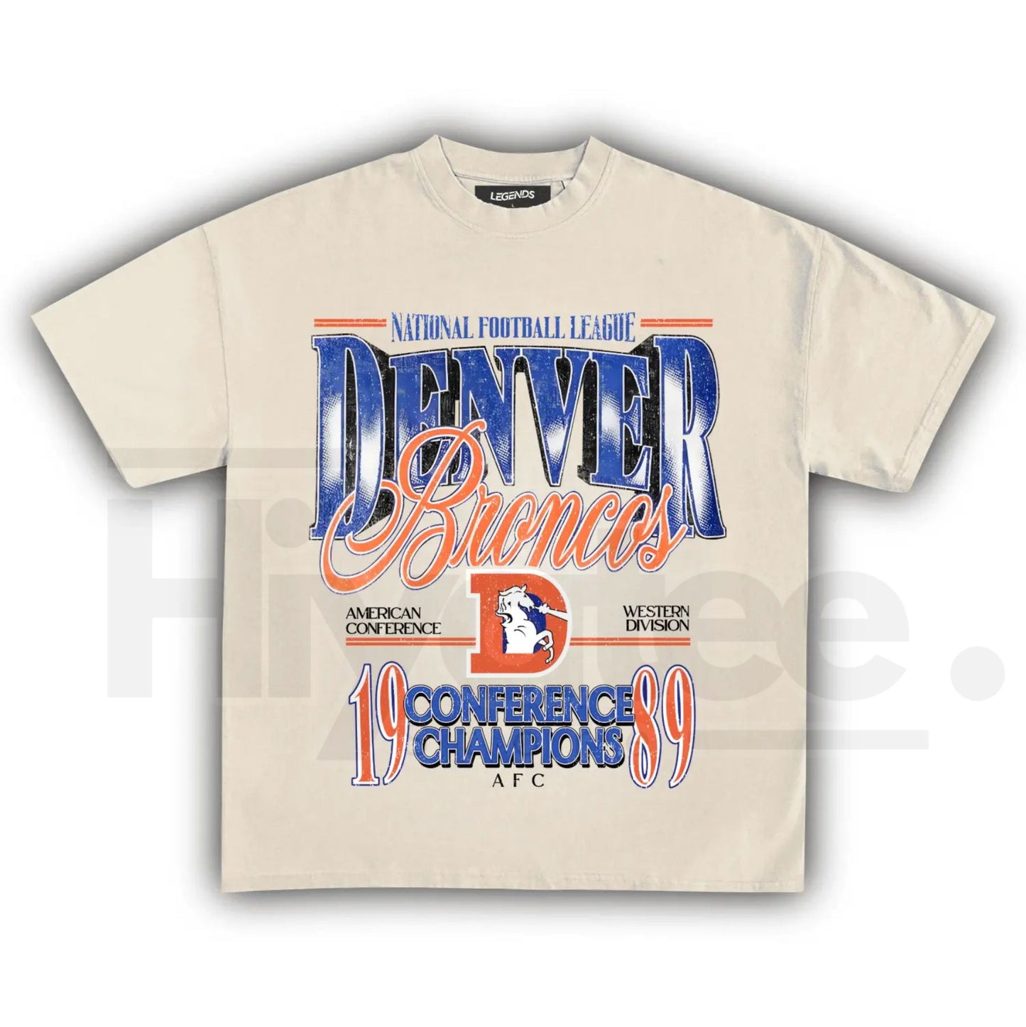 Vintage Denver Football T-Shirt – Retro Mile High Graphic Fan Crewneck