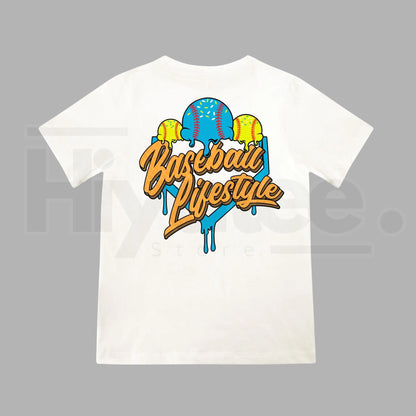 "Cotton Candy Dream" – Sweet Ice Cream Graphic Lightweight Youth Tee