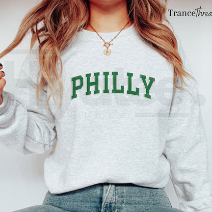 Embroidered "Go Birds" Mockneck Sweatshirt – Game Day Coastal & Football Crewneck