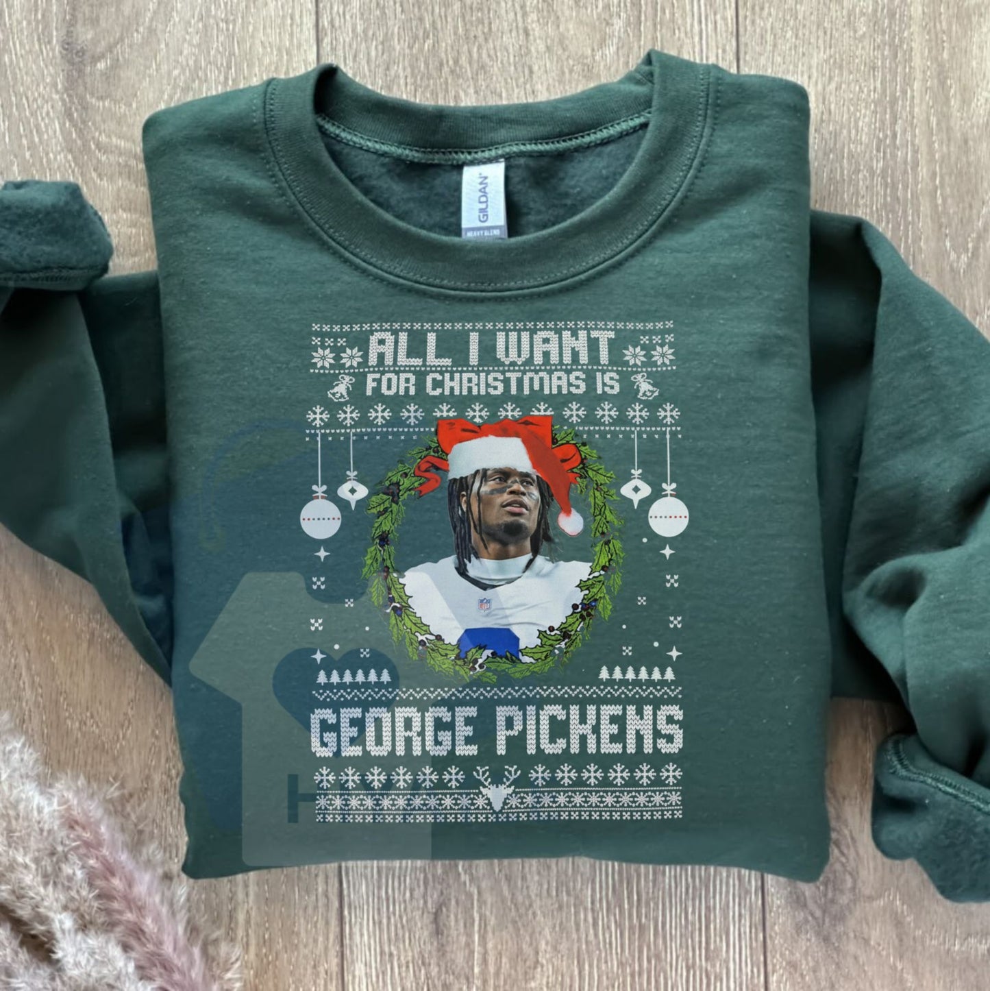 George Pickens All I Want For Christmas Sweatshirt