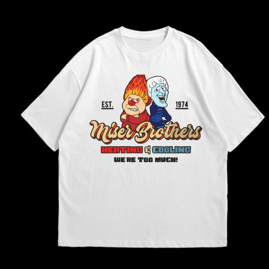 Miser Brothers Heating And Cooling shirt Miser Brothers - Too Much shirt Christmas Gift Sold by NAOMIapa - Hiyatee