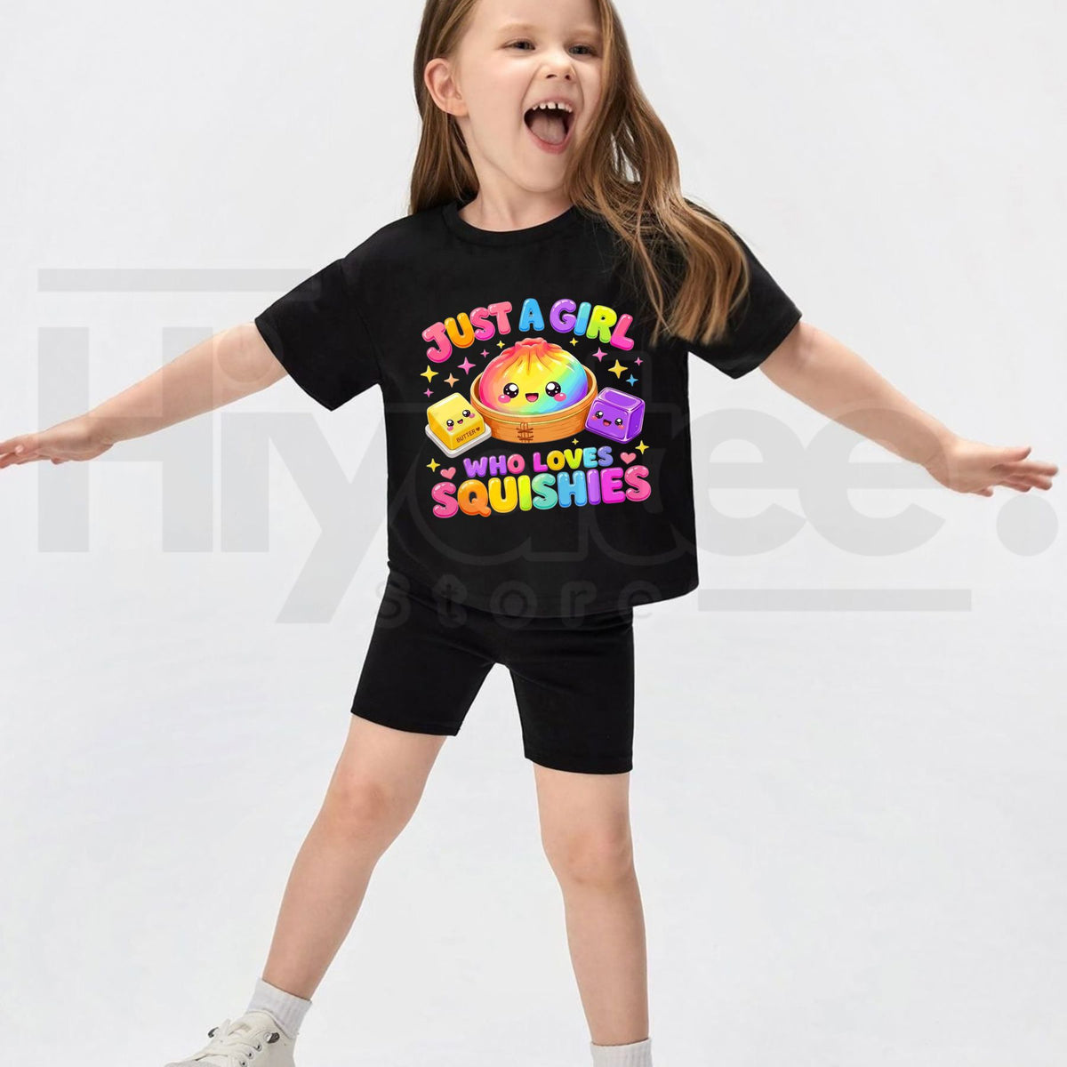 Kids Graphic Striped Cotton T-Shirt – All-Seasons Medium Stretch Casual Top for Boys & Girls