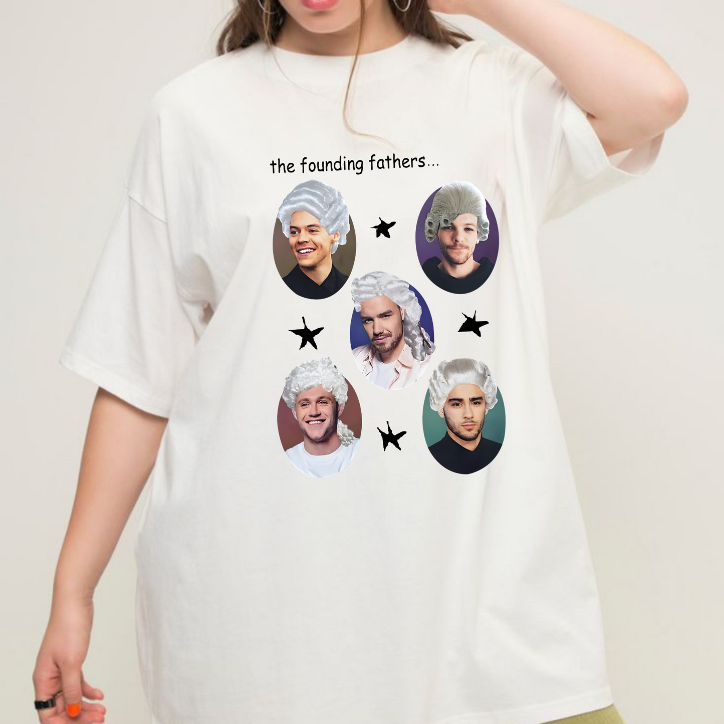 Founding Fathers Meme Tee – Hilarious History & Pop Culture Mashup!