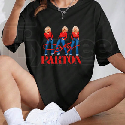 Dolly Parton Retro 80's T-Shirt – Vintage Country Music Legend Graphic Tee
