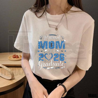 "Proud Mom of a 2026 Graduate" – Senior Year Celebration Graphic Top