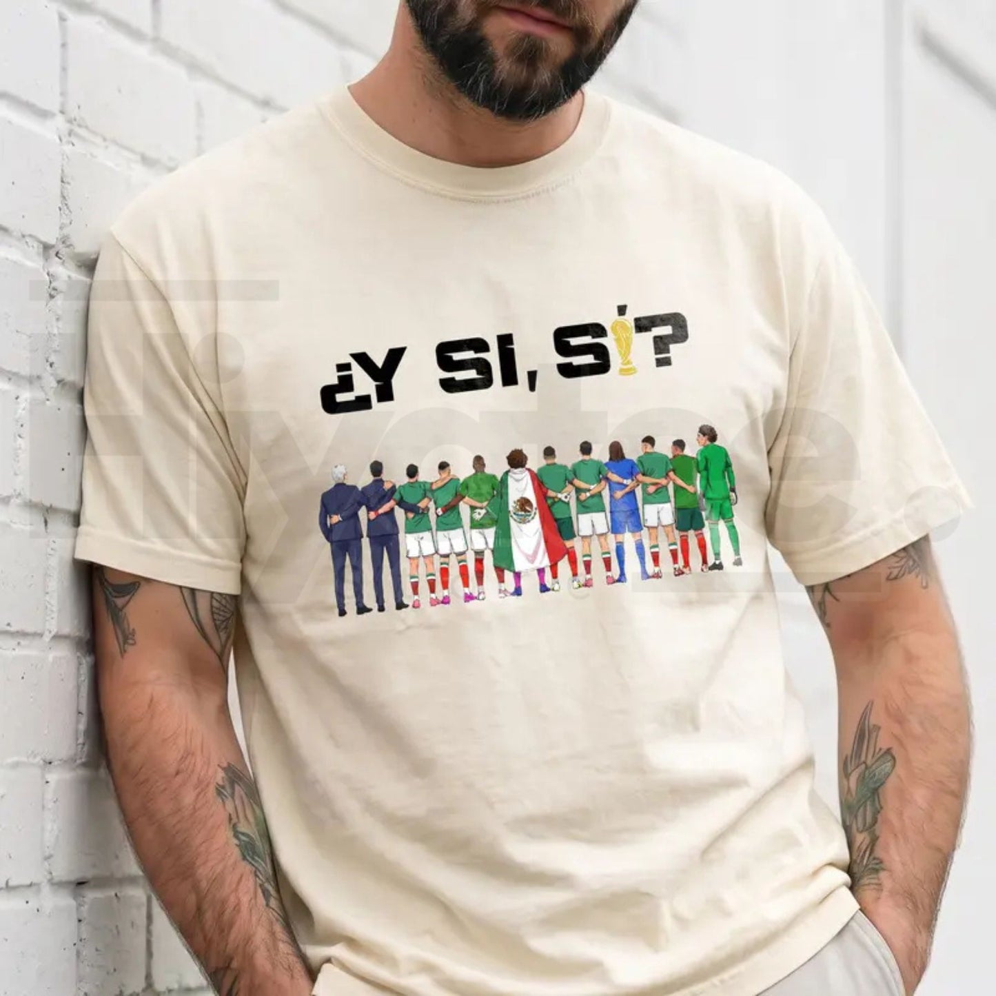 BojjiCo Y Si Si A Huevo Que Si Soccer Team Shirt – Funny Spanglish Chicano Quote Urban Streetwear