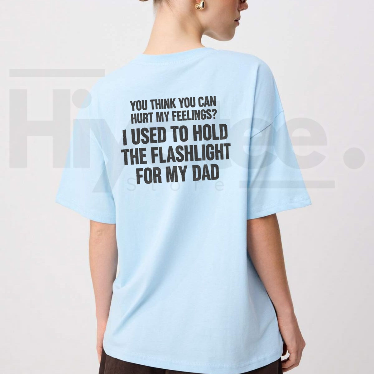 Dad’s Flashlight Helper T-Shirt – Funny Nostalgic Tee