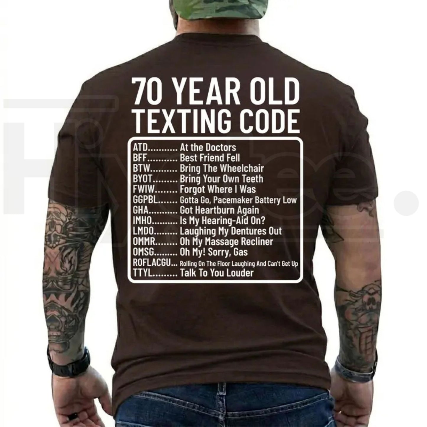 Funny 70th Birthday Shirt ATD At The Doctors Aging Humor Tee