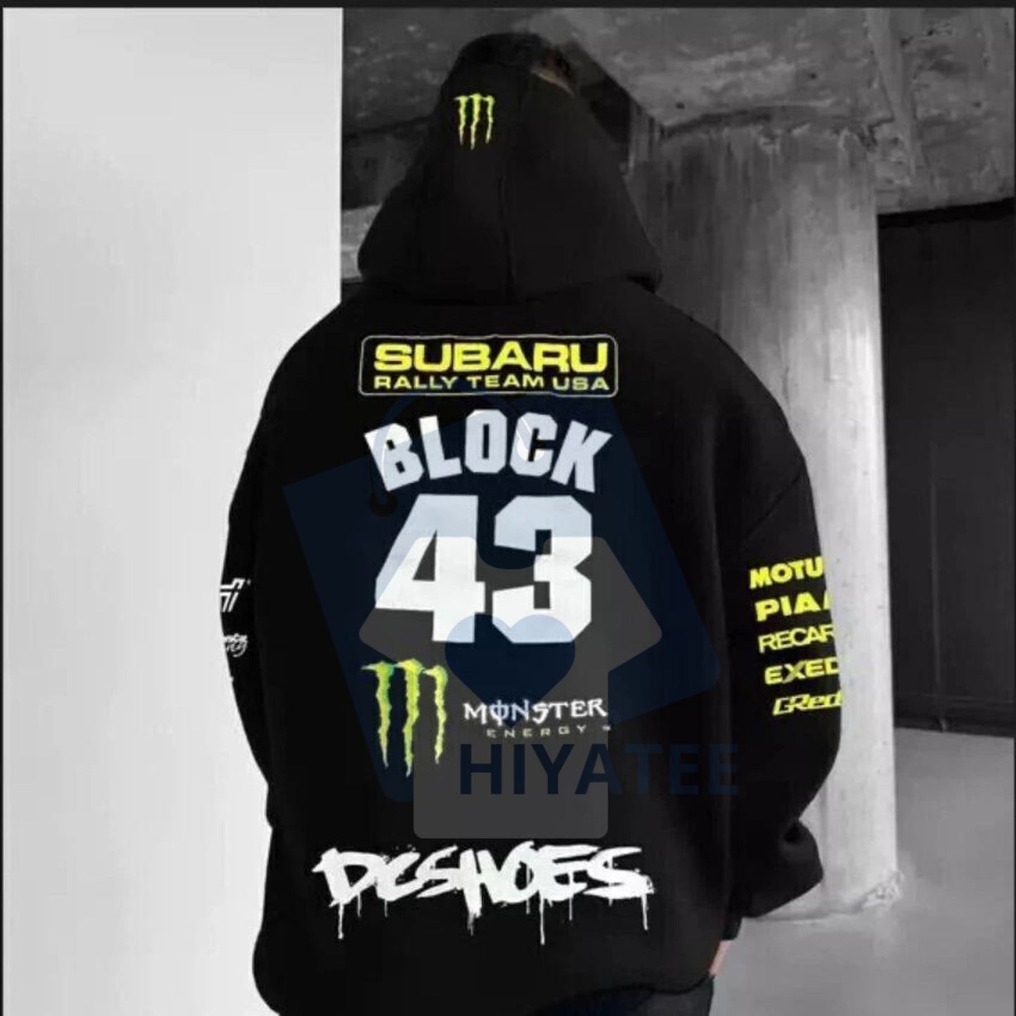 Monster Energy Claw Streetwear Hoodie – Unisex Oversized Graphic Pullover