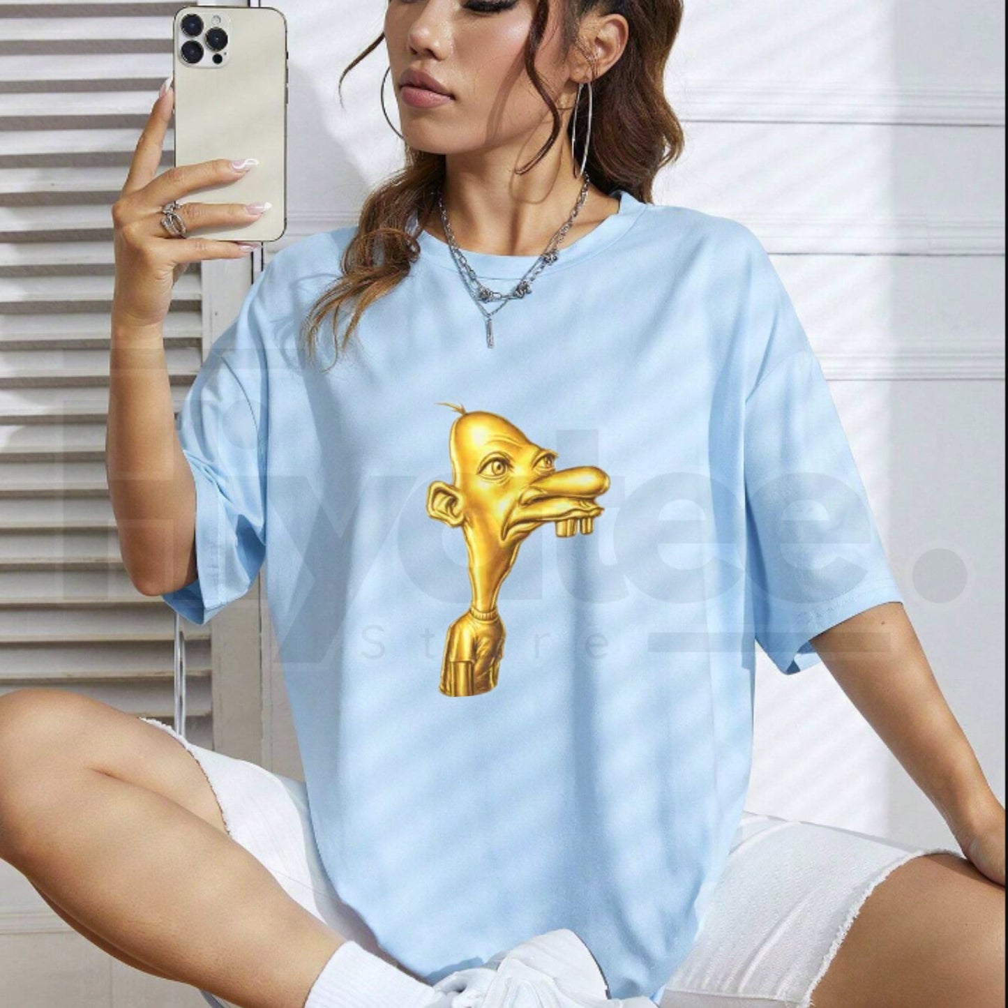 Neegy Meme Cartoon Head T-Shirt