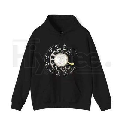 "Vintage Rotary Phone Dial" – Retro Tech Aesthetic Women's Graphic Top