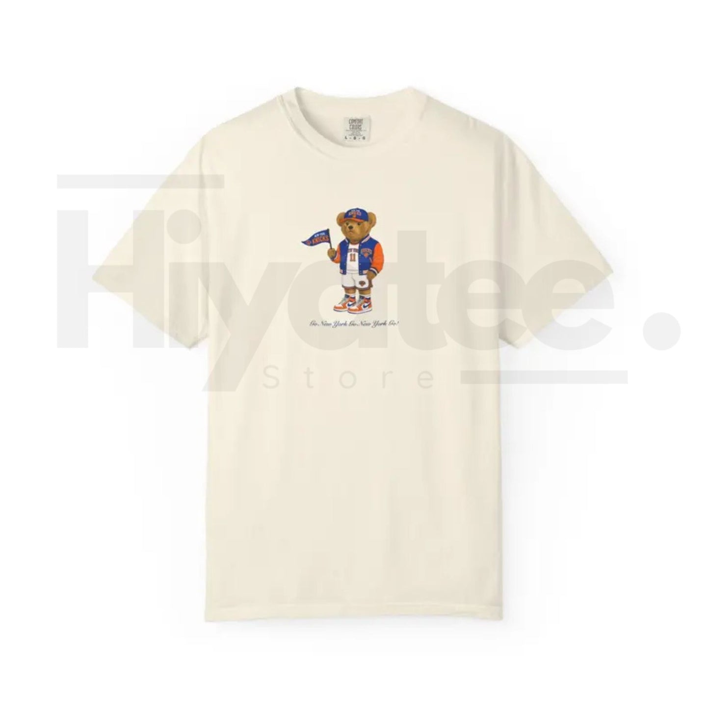 NYC Basketball Teddy Shirt – Retro Bear Graphic T-Shirt