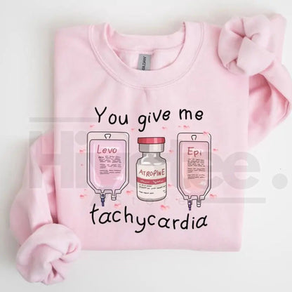 Nurse Valentine Sweatshirt: Cute NICU Labor Peds Healthcare Crewneck Gift