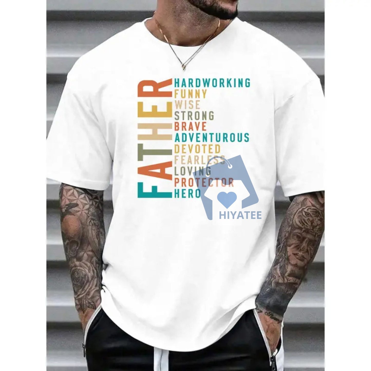 Trendy Father – Identity Statement Tee for Cool Dads