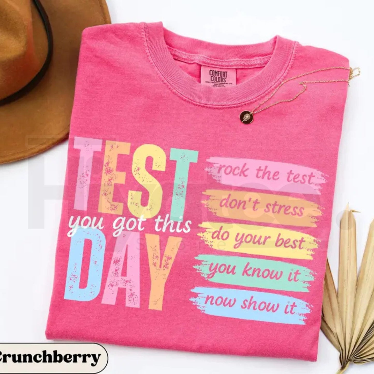 Comfort Colors® Test Day Teacher Shirt – State Testing & Test Coordinator Team T-Shirt