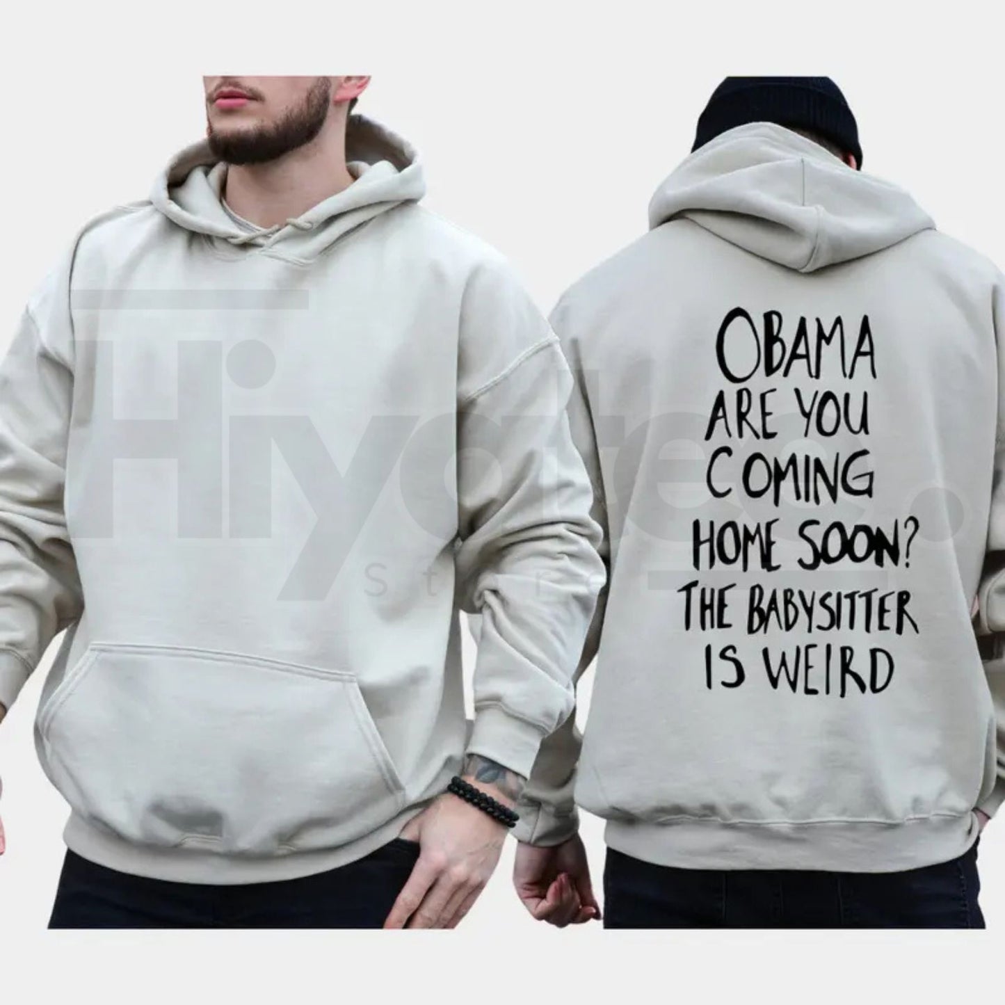 "Obama Are You Coming Home Soon" Meme Hoodie