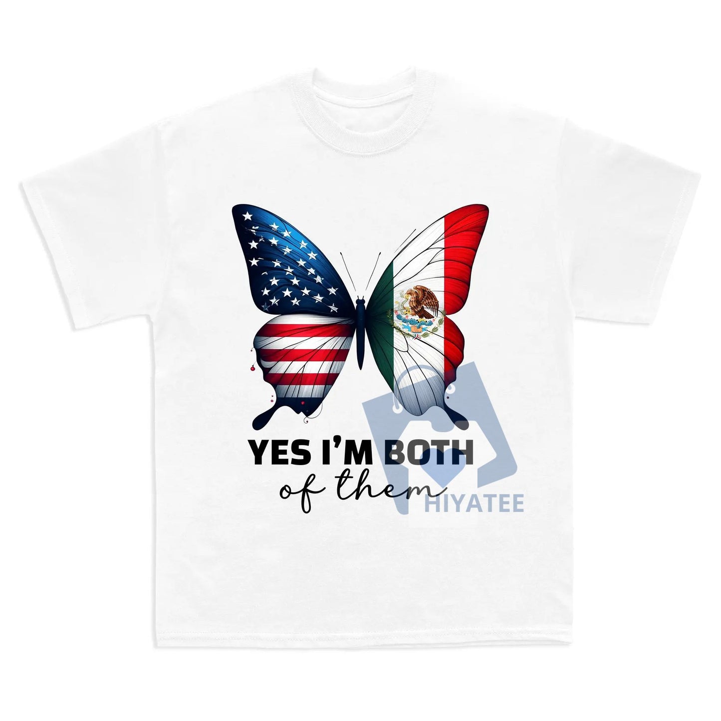 Mexico American Flag Unity T-Shirt – Mexican Pride Fist Graphic Tee for Men & Women | Patriotic Cultural Fusion Shirt