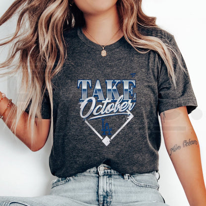 Los Angeles Dodgers 2026 NLDS Champions T-Shirt – Distressed Locker Room Tee