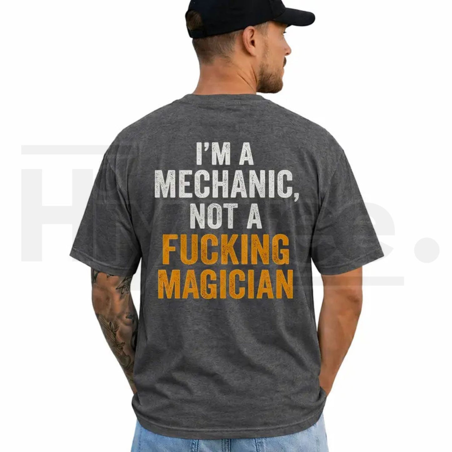 Mechanic Funny T-Shirt – Auto Garage Graphic Tee