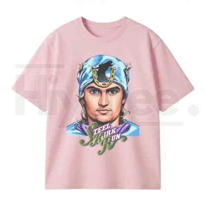 "Steel Kirk Run" Kirky Joestar – Anime Crossover Parody Graphic Top