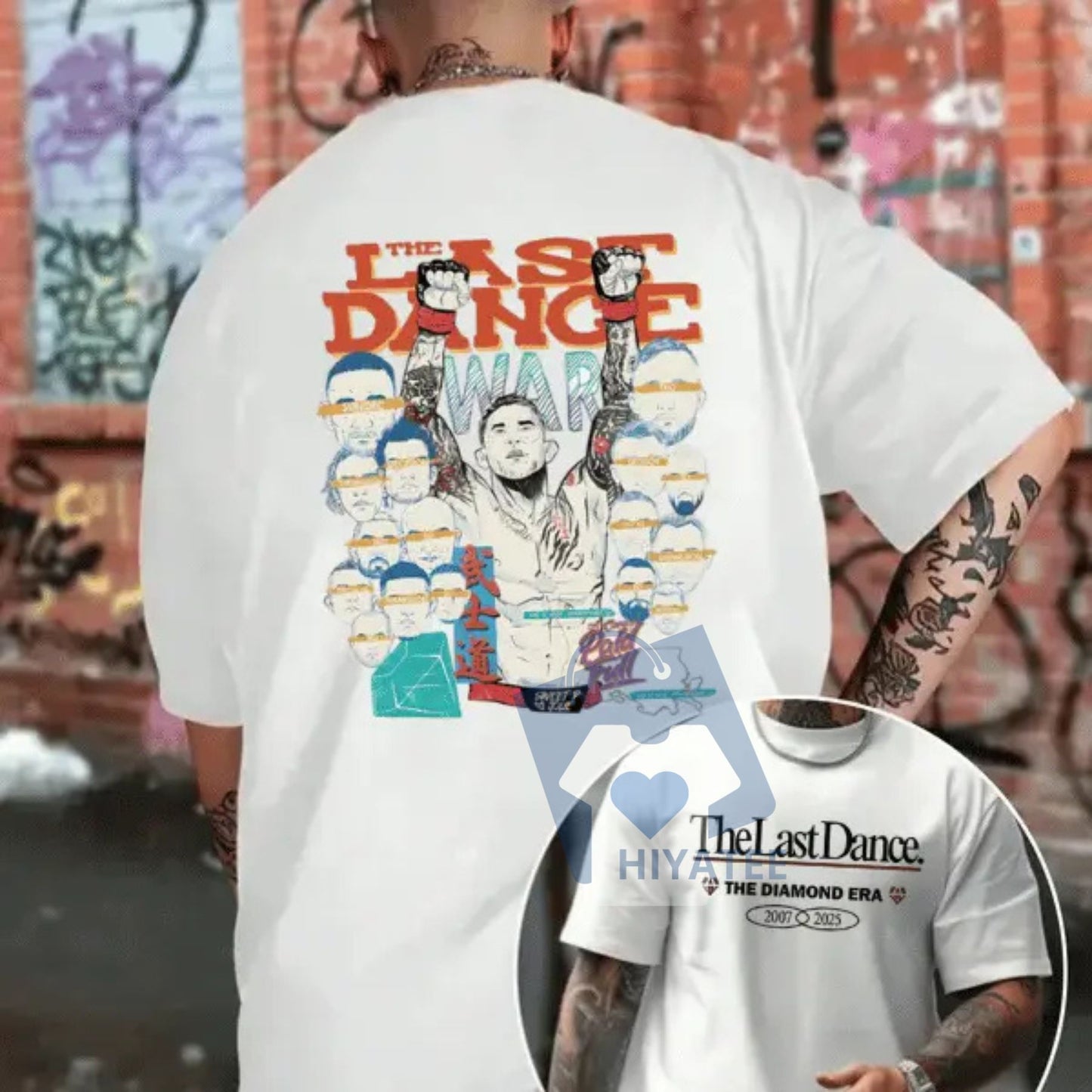 Dustin Poirier The Last Dance UFC T-Shirt – Final Fight Tribute Tee for MMA & Sports Fans